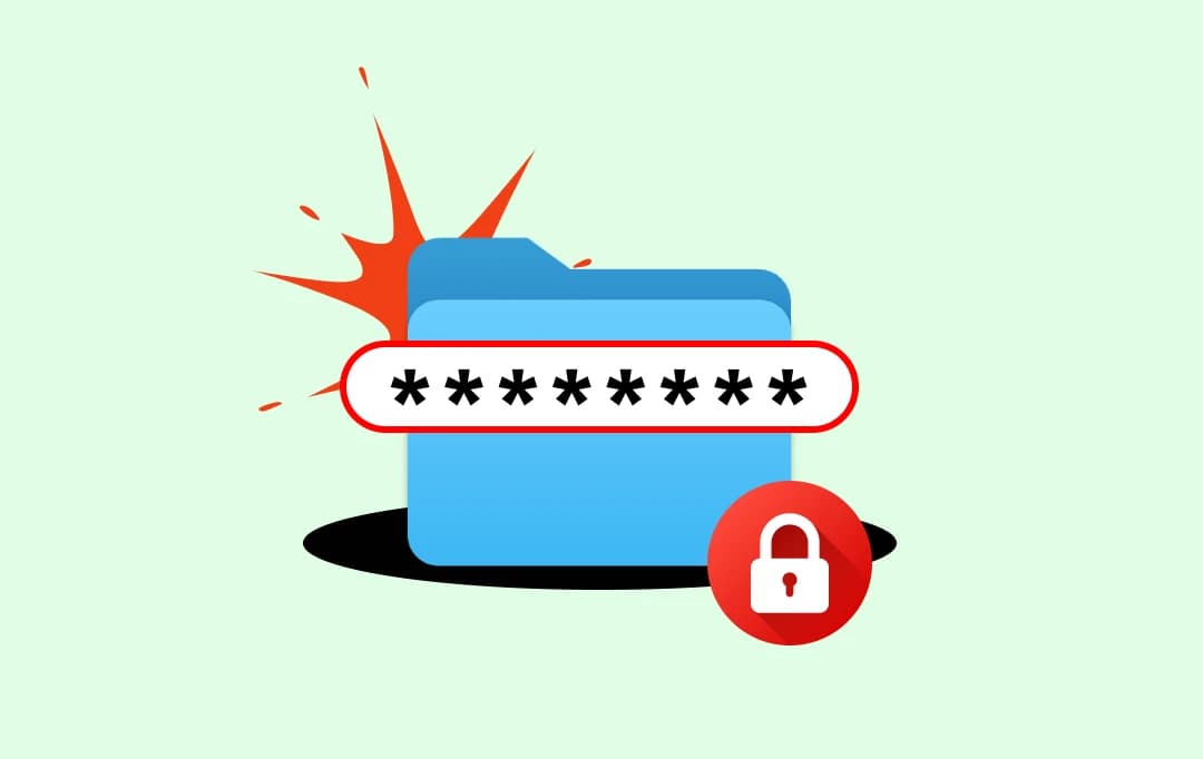 how to password protect a folder