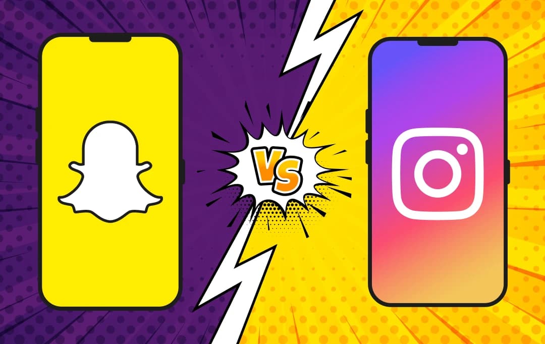 Snapchat vs Instagram