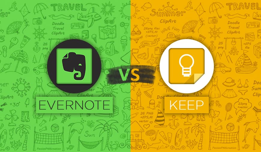 Google keep and Evernote