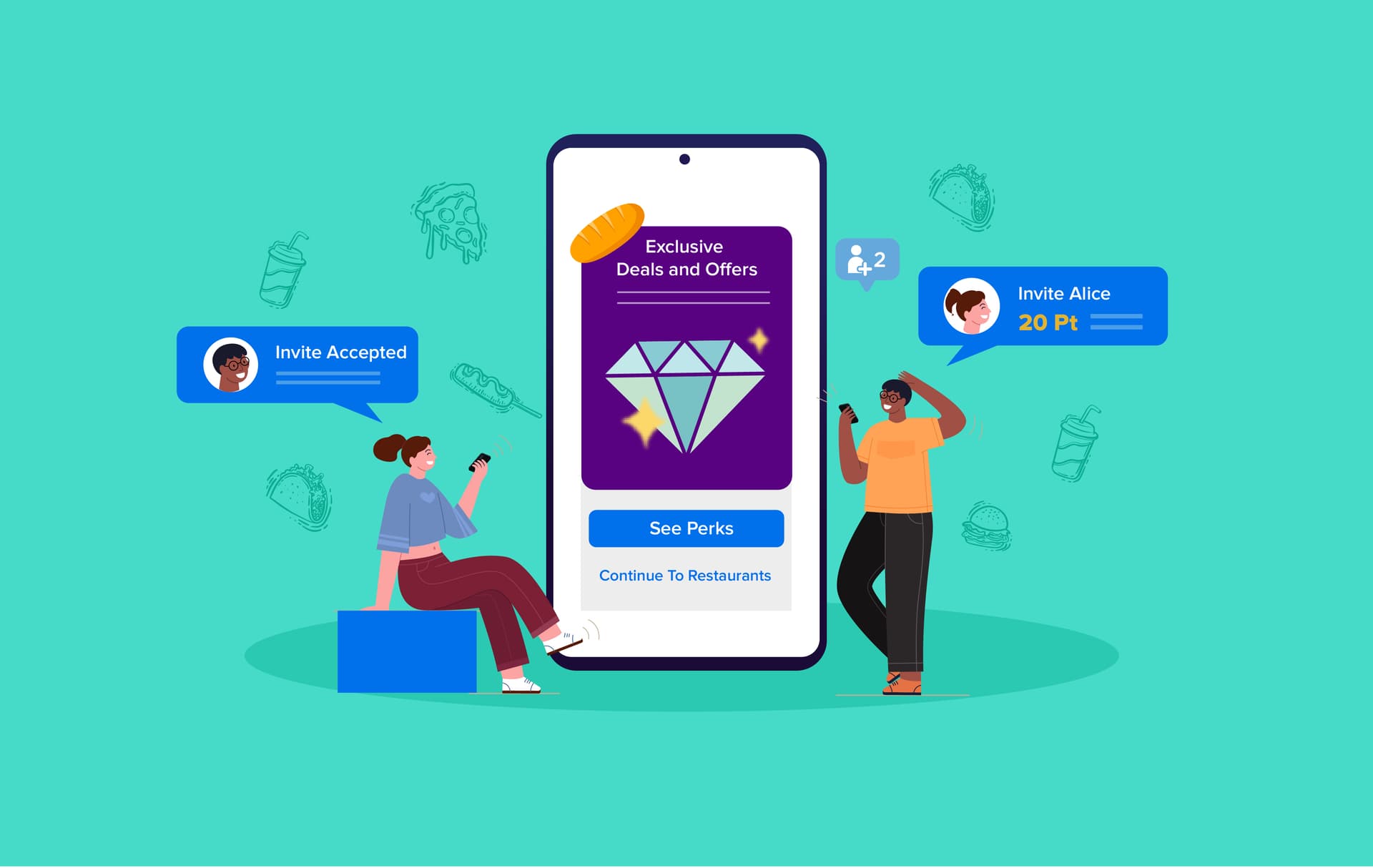 Retain Food Delivery App 