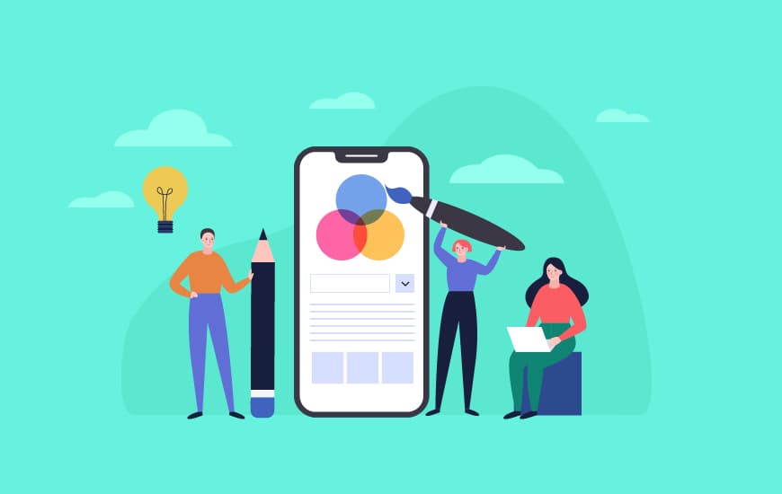 mobile app design