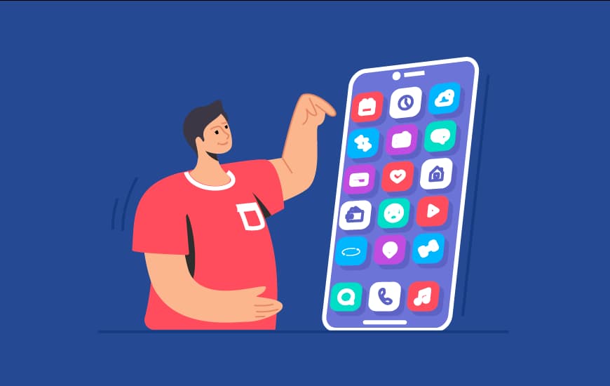 hide apps on iphone