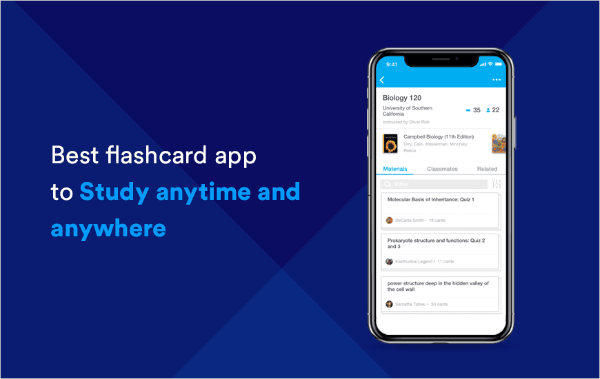 StudyBlue app