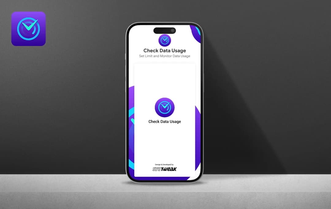 Check Internet Data Usage by Systweak