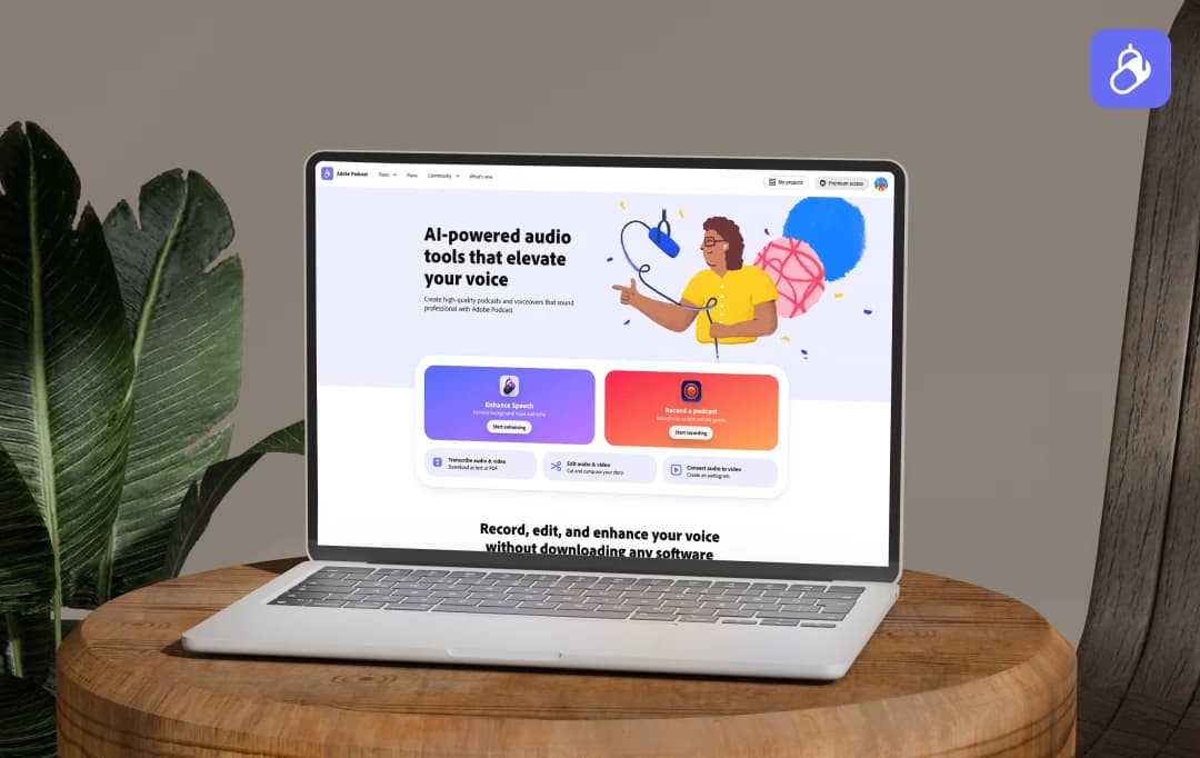 Adobe Podcast Banner