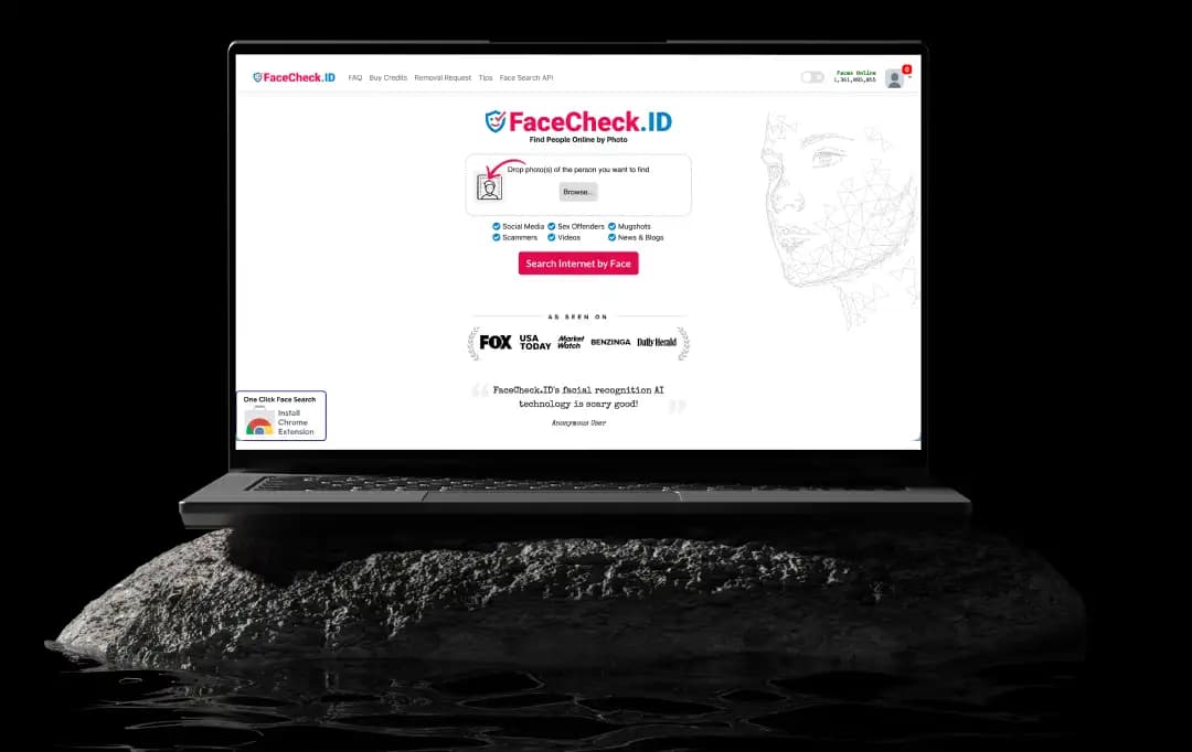 Face id banner