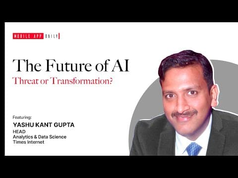 “Data is the new oil” - Exclusive Interview with Yashu Kant Gupta (Head of Analytics and Data Science, Times Internet)