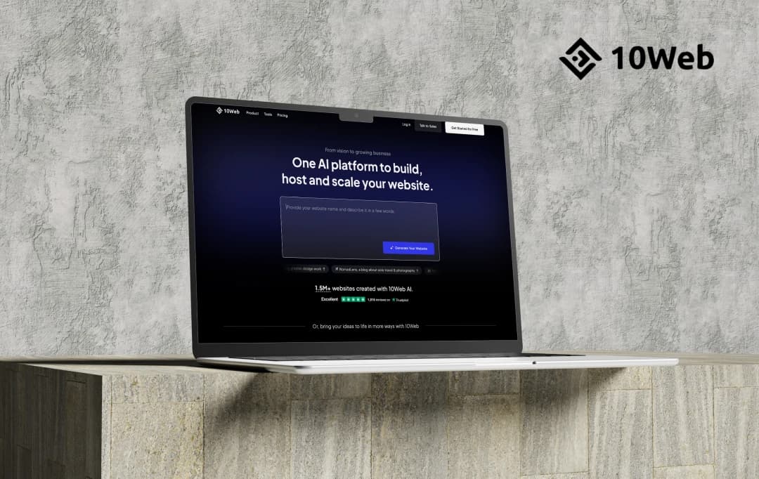 10Web review banner image