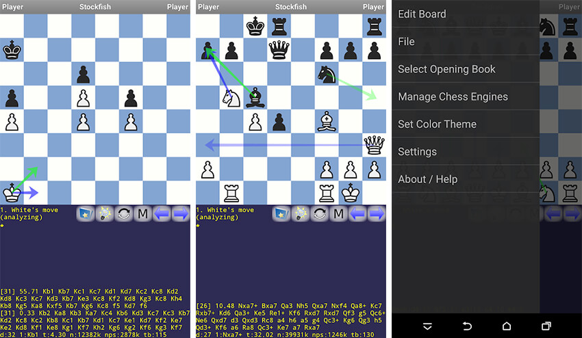 stockfish chess app android