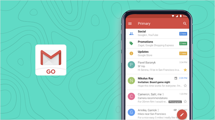 Google officially launched Gmail