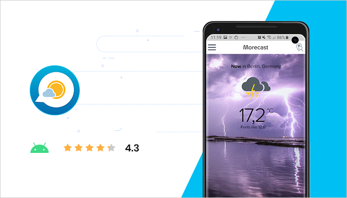 Morecast - Best Android Apps All Time